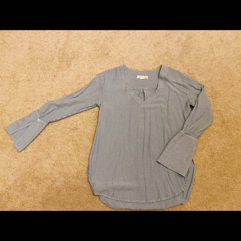 Pinstripe tunic